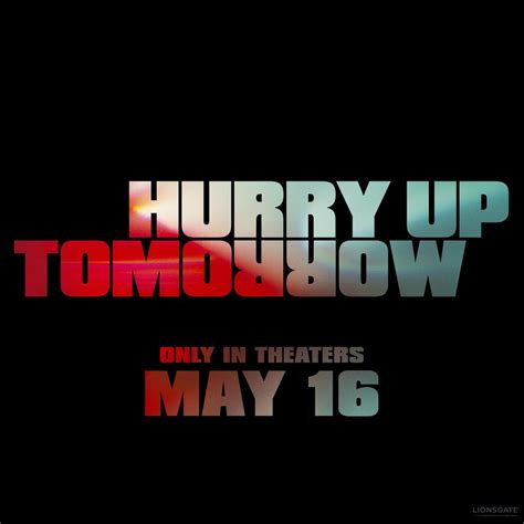 Hurry Up Tomorrow 2025